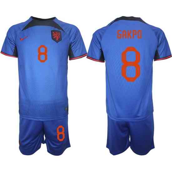 Men FIFA 2022 Netherlands Soccer Jersey 055